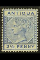 1884 VARIETY 2½d Ultramarine, Wmk Crown CA, Variety "Large 2 In ½ With Slanting Foot" - (Type B), SG 27a, Fine Mint. For - Andere & Zonder Classificatie