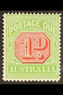 POSTAGE DUE 1913-23 1d Rosine & Bright Apple Green P14, SG D80, Very Fine Mint For More Images, Please Visit Http://www. - Autres & Non Classés