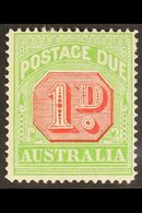 POSTAGE DUE 1913-23 1d Rosine & Bright Apple Green P14, SG D80, Very Fine Mint For More Images, Please Visit Http://www. - Other & Unclassified