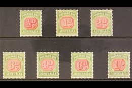 POSTAGE DUE 1938 C Of A Wmk Complete Set, SG D112/118, Never Hinged Mint (7 Stamps) For More Images, Please Visit Http:/ - Sonstige & Ohne Zuordnung