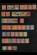 1891 - 1925 FRESH MINT SELECTION Attractive Range With 1891 Set Complete, 1889 4d On ½d Vermilion (2), 1890 "Protectorat - Other & Unclassified