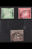 POSTAGE DUE 1926 Set Complete, SG D1/D3, Very Fine Used (3 Stamps) For More Images, Please Visit Http://www.sandafayre.c - Other & Unclassified