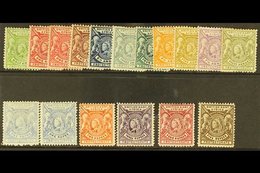 1896-1901 Complete Set, SG 65/79, Plus Listed 1a And 1r Shades, Fine Mint. (17 Stamps) For More Images, Please Visit Htt - África Oriental Británica