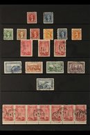 OFFICIALS 1937-52 USED KGVI COLLECTION Presented On Stock Pages That Includes 1937-38 3c & 5c, Then Largely Complete Fro - Other & Unclassified