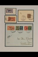 CILICIA 1921 (9 FEB) Cover To Cyprus Bearing 1920 (Thicker Letters) "OMF Cilicie" Opts 5pi On 40c, 2pi On 15c, 1pi On 25 - Andere & Zonder Classificatie
