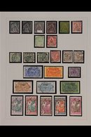 FRENCH GUIANA 1892-1946 Very Fine Used Collection, Includes 1892 Tablets To 50, 1924-28 To 2fr, 1929-39 To 1fr75, 1939 9 - Other & Unclassified