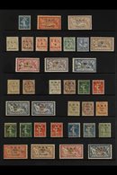 SYRIA 1919-1924 ALL DIFFERENT OLD TIME MINT COLLECTION Presented On Stock Pages That Includes Sets, Top Values, Varietie - Other & Unclassified