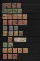 NORTH GERMAN CONFEDERATION 1868-1871 Impressive Collection/ Accumulation On Stockleaves And Leaves, Fresh Mint And Fine  - Otros & Sin Clasificación