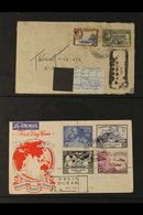 1938-51 KGVI COVERS COLLECTION. A Most Interesting Covers Collection Presented In Protective Pages With A Good Range Of  - Isole Gilbert Ed Ellice (...-1979)