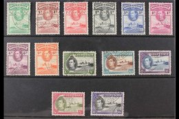 1938-43 Christiansborg Castle Complete Set, SG 120/32, Very Fine Cds Used, Fresh. (13 Stamps) For More Images, Please Vi - Goudkust (...-1957)