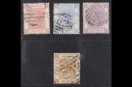 1880 Complete Set, SG 28/31, Good To Fine Used, Fresh. (4 Stamps) For More Images, Please Visit Http://www.sandafayre.co - Other & Unclassified