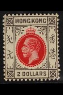 1921 $2 Carmine And Grey Black, Wmk Script, Geo V, SG 130, Very Fine Mint. For More Images, Please Visit Http://www.sand - Otros & Sin Clasificación
