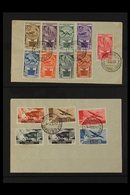 GENERAL ISSUES (NORTH AFRICA) 1933 50th Anniversary Of Foundation Of Colony Of Eritrea (Postage And Air) Complete Set (S - Other & Unclassified