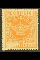 1884 200r Orange, SG 17, Variety "white Patch On 200" Printing Flaw. Unusual. For More Images, Please Visit Http://www.s - Autres & Non Classés