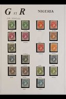 1937-51 MINT AND USED COLLECTION Of King George VI Issues On Pages, Includes 1938-51 Definitives With All Values To 5s I - Nigeria (...-1960)