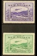 1935 £2 & £5 Air Bulolo Goldfields Set Complete, SG 204/05, Mint Lightly Hinged (2 Stamps) For More Images, Please Visit - Papúa Nueva Guinea