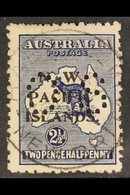 NWPI OFFICIAL 1919-23 2½d Indigo Roo Overprint, SG O7, Used With Nice "Rabaul / New Britain" Cds Cancel, Some Shortish P - Papua New Guinea