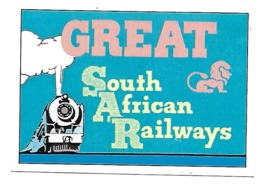 Panini - Edition Anglaise - Great South African Railways - English Edition