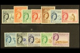 1953 QEII Pictorial Set Complete, SG 137/48, Very Fine Mint. (12) For More Images, Please Visit Http://www.sandafayre.co - Somaliland (Protectoraat ...-1959)