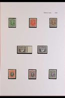 1931 Complete Set, SG 15/27, Mint, Various Perfs Plus 1d Marginal Block Of 9 Perf 14, 1½d Chocolate Plate Block Of 8, Pe - Southern Rhodesia (...-1964)