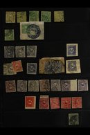 1912 - 1950 Small Collection Of Mint And Used Issues With Several Very Fine Used On Piece. Note 1/6t Green Shades ( 7),  - Tibet
