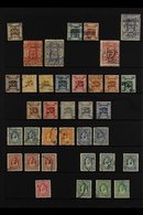 1920-47 FINE USED COLLECTION Presented On Stock Pages With Shade & Postmark Interest That Includes 1920 P14 2pi, 1922 2m - Jordanië