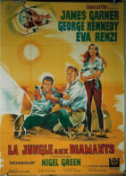 "La Jungle Aux Diamants" J. Garner, G. Kennedy, Eva Rinzi...1968 - 120x160 - TTB - Manifesti & Poster