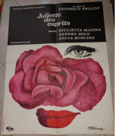 "Juliette Des Esprits" F. FELINI, G. Massina, S. Milo...1965 - 60x80 - TTB - Afiches & Pósters