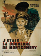 "J'étais La Doublure De Montgomery" J. Mills, C. Parker...1958 - 120x160 - TTB - Manifesti & Poster
