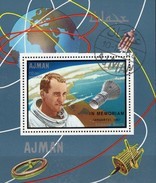 Apollo-Programm 1969 Adschman Block 142 O 8€ Memorian Astronaut E.White Hojita Bloc NASA M/s Space Sheet S/s Bf VAE - USA