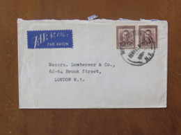 New Zealand 1947 Cover Wellington To England - King - Briefe U. Dokumente