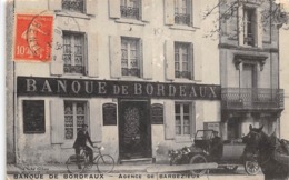 Thème  Banque-Assurance :    16  Barbezieux    Banque De Bordeaux   (voir Scan). - Banken