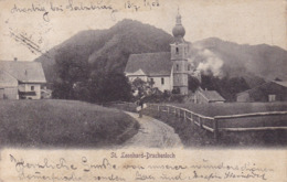 St. Leonhard - Drachenloch (Grödig) * Wallfahrtskirche, Teilansicht * Österreich * AK1529 - Grödig