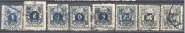 Pologne: Yvert Taxe 37/44 - Postage Due