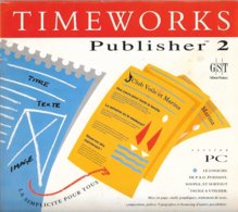 Timeworks Publisher 2 Pour GEM Desktop 3.11 (1991, TBE+) - Sonstige & Ohne Zuordnung