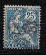 ALEXANDRIE           N°     YVERT    27 ( 5 )   OBLITERE       ( Ob  5/45 ) - Used Stamps