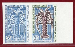 Mauritania 1963 #138, Color Proof Pair, Crustacean - Schalentiere