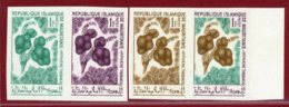 Mauritania 1967 #239, Color Proof X4, Doom Palm, Fruit - Schalentiere