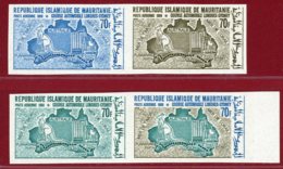 Mauritania 1969 #C93, Color Proof X4, Automobile Rally, Map, Kangaroo - Schalentiere