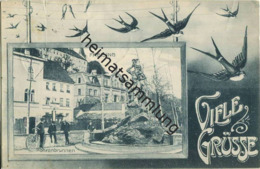 Freising - Mohrenbrunnen - Verlag Josef Huber München - Gel. 1907 - Freising