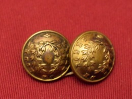 2 BOUTONS ANCIENS, LYCÉE DE RODEZ - Boutons