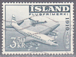 ICELAND     SCOTT NO  C30     USED    YEAR  1959 - Luftpost