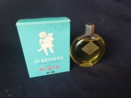 Flacon à Parfum Ancien De Collection Dans Sa Boite " Je Reviens " Worth , Signé Lalique - Frascos (vacíos)