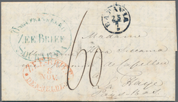Niederländisch-Indien: 1868, Entire Letter From Batavia To La Haye In The Netherlands, On The Fronts - Netherlands Indies