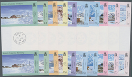 Britische Gebiete In Der Antarktis: 2003, Research Stations Defintive Issue Ten Different Stamps (1p - Neufs