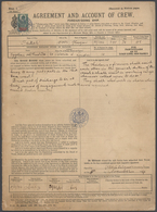 Ägypten - Besonderheiten: 1901/1914-15, Certificate Issued At The British Consulate In Cairo 8th Jun - Altri & Non Classificati