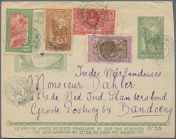 Madagaskar: 1927/38 Three Used Postal Stationery Envelopes Incl. One Iarmail Letter, 1930 Sent From - Sonstige & Ohne Zuordnung