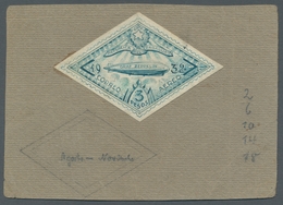 Paraguay: 1932, Zeppelin Issue. Artist`s Designs For The Issue. Some Drawings For The Stamps And The - Paraguay