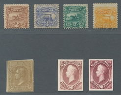 Vereinigte Staaten Von Amerika: 1867 - 1873, Essays Und Druckproben. 1869, Serie Landesmotive, Mi.-N - Unused Stamps