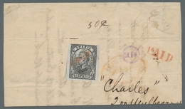 Vereinigte Staaten Von Amerika - Lokalausgaben + Carriers Stamps: 1853, "Swarts Dispatch" 2 C. Schwa - Postes Locales